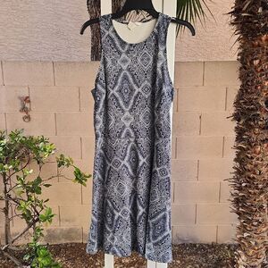 wrap cocktail dress Cue Wrap Long Sleeve Dress Black Dot Print / XS